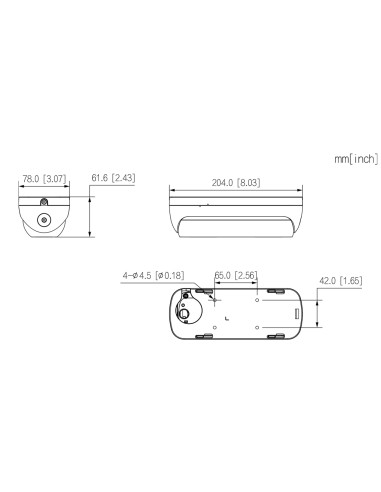 IPC-HDW8441X-3D-0280B - Cámara IP...