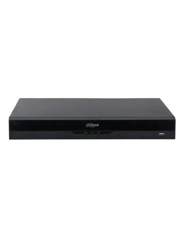 NVR 16ch 144Mbps H265 HDMI 16PoE 2HDD...