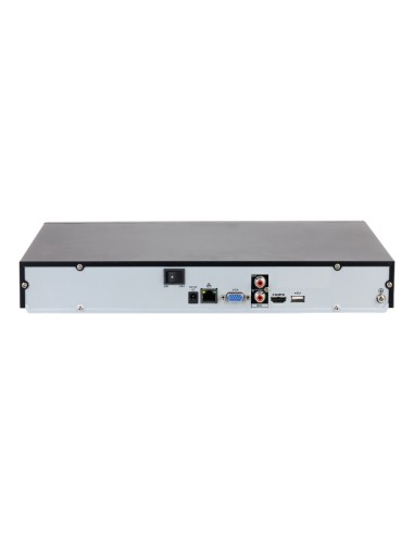 NVR 16ch 144Mbps H265 HDMI 2HDD AI