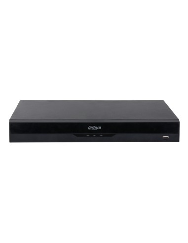NVR 16ch 256Mbps 4K H265 HDMI 2HDD...