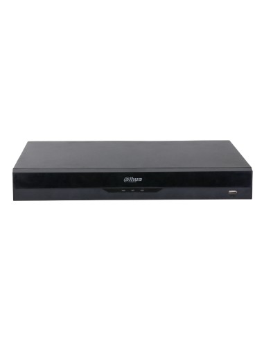NVR 16ch 384Mbps H265 HDMI 2HDD E/S AI