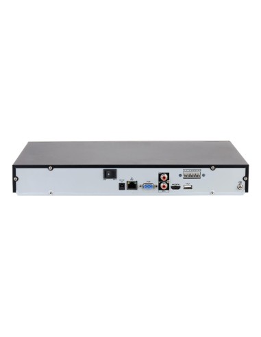 NVR 16ch 256Mbps 4K H265 HDMI 2HDD...