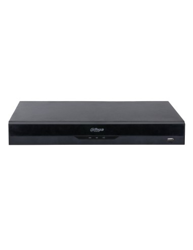 NVR 16ch 384Mbps H265 HDMI 8PoE 2HDD...