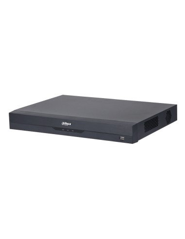 NVR 16ch 384Mbps H265 HDMI 2HDD E/S AI