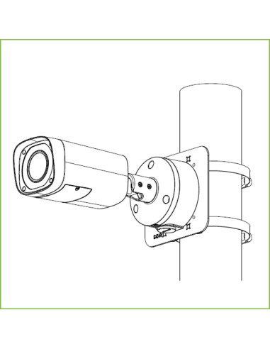 Caja de conexiones para IPC-HFW1/3/5...