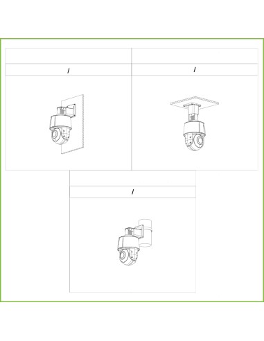 Cámara PT IP 2M H265 dWDR IR30m 4mm...
