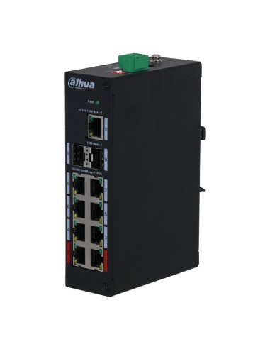 Switch PoE 2.0 8 puertos Gigabit...