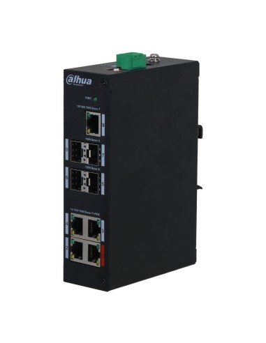 Switch PoE 2.0 4 puertos Gigabit...