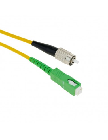 Cable de fibra óptica SC APC/ SC UPC, de 10 m, para acometida