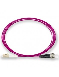 Cable de fibra óptica OM4 para router de LC a ST multimodo dúplex